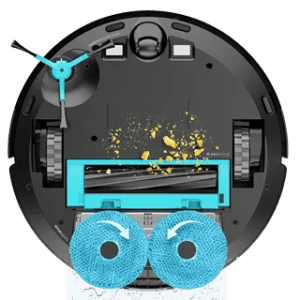 Cecotec Aspirador Robot Conga 9590 Spin Revolution Ultra Power