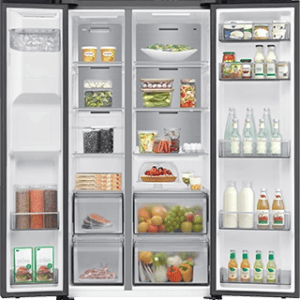 Samsung Frigorífico Americano RS70F64KEFEF 640L