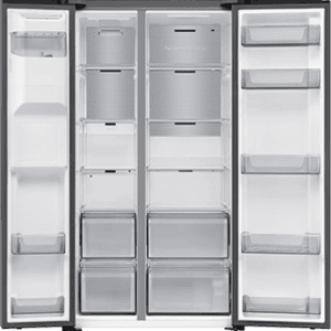 Samsung Frigorífico Americano RS70F66KBTEF Bespoke AI Twin Cooling 634L