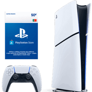 Sony PS5 Slim Edição Digital 1TB + Live Card €50