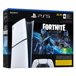 Sony PS5 Slim Edição Digital 1TB + Fortnite Cobalt Star