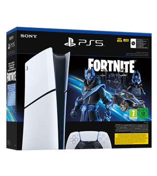 Sony PS5 Slim Edição Digital 1TB + Fortnite Cobalt Star