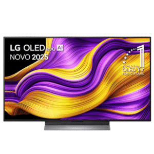Televisão LG OLED NOVO 2025 com tecnologia AI e design inovador.