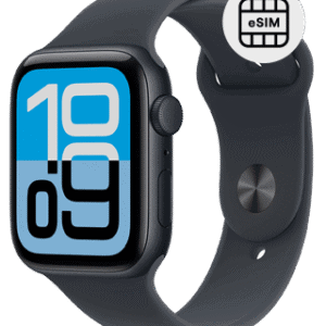 Relógio inteligente com suporte eSIM para conectividade móvel sem telefone.