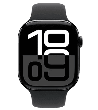 Relógio inteligente com visor digital e funcionalidades avançadas.