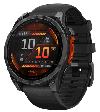 Relógio Garmin Fenix 7X Solar com design robusto e funcionalidades avançadas para atividades ao ar l.