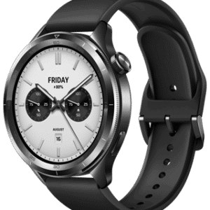 Relógio inteligente com monitor de saúde e notificações. Design moderno e funcional para um estilo d.