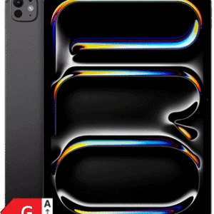 IPhone 13 preto com efeito de luzes coloridas e design elegante.