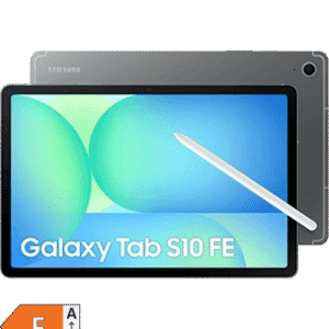 Tablet Samsung Galaxy Tab S10 FE com caneta stylus para uso criativo e profissional.