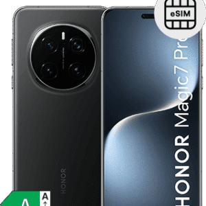 Honor Magic7 Pro, smartphone com câmeras múltiplas e tecnologia eSIM.