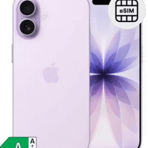 Smartphone Apple iPhone 13 com duplo sistema de eSIM e design elegante.