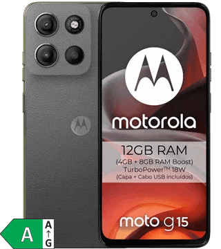 Telefone Motorola com alta capacidade de memória e desempenho.