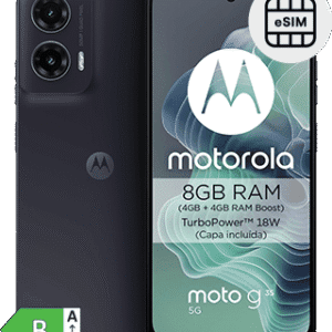 Smartphone Motorola Moto G 5G com 8GB RAM e câmera tripla.