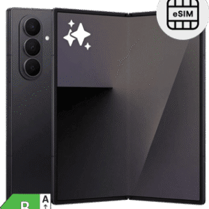 Dispositivo de captura de vídeo portátil com eSIM para transmissões ao vivo.