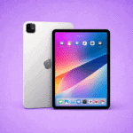 Dispositivo Apple com ecrã de alta resolução, ideal para trabalho e lazer.